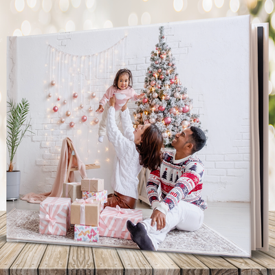 Club Size Photo Book - 30 Pages Club Size Hard Cover Photo Book Photo book Fujifilm Print Life Fujifilm Print Life Personalized Photo Gift Made in Canada